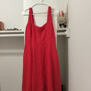Gap red dress